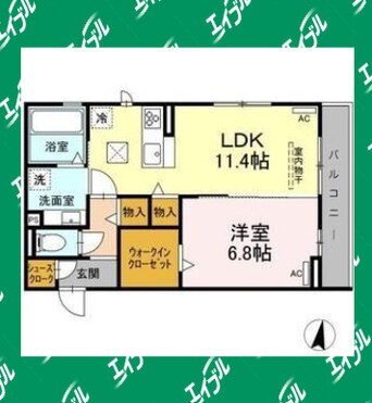 間取図 ココット