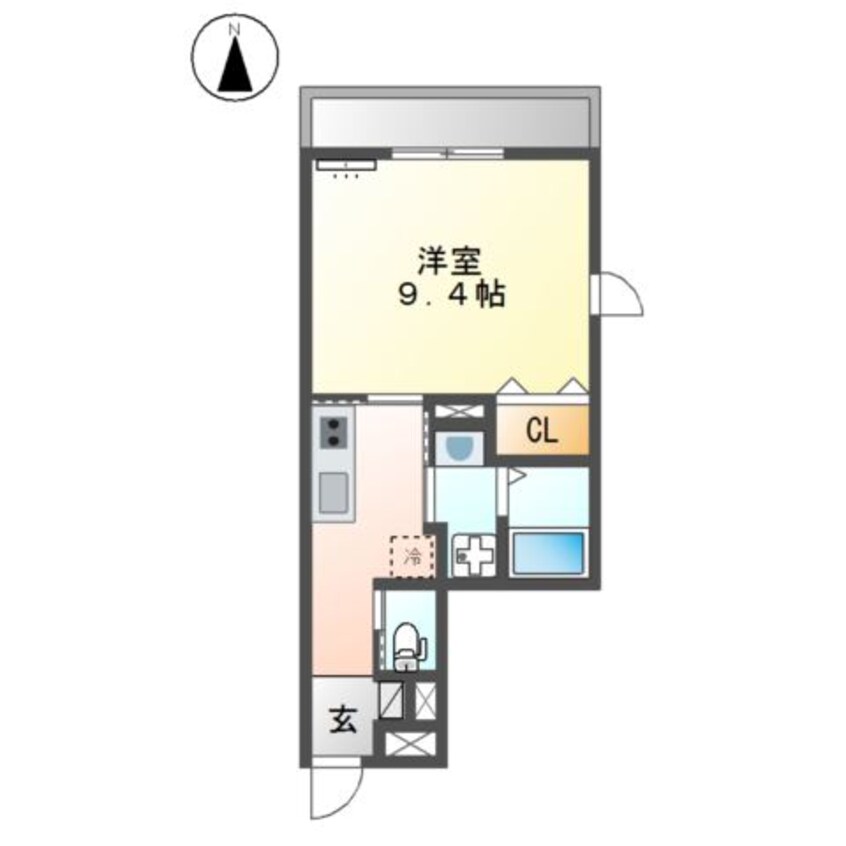 間取図 ＮⅡルーチェ