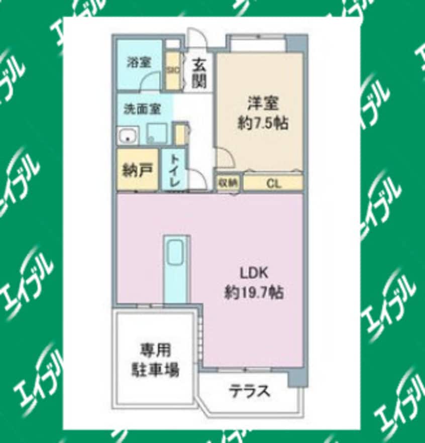 間取図 Aries