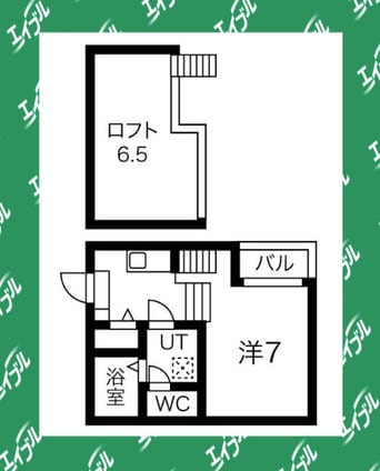 間取図 名古屋市営地下鉄鶴舞線/庄内通駅 徒歩9分 2階 築9年