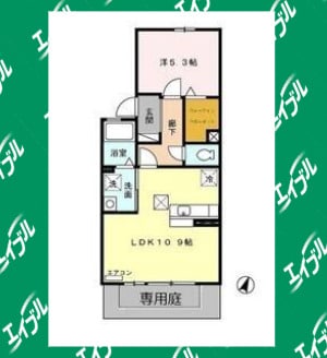 間取り図 武豊線/東浦駅 徒歩13分 1階 築18年