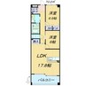 名鉄常滑線・空港線/聚楽園駅 徒歩21分 2階 築18年 2LDKの間取り