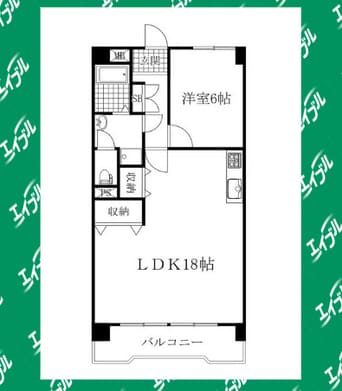 間取図 パークサイド大和園