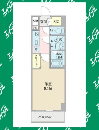 間取り図 WESTIN柴田