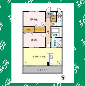 間取図 エクセレンス フジエ