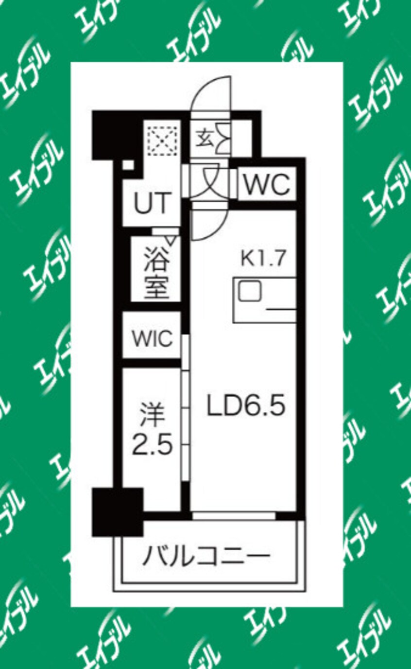 間取図 メイクスWアート金山ウエスト