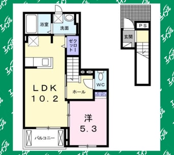 間取図 メゾン　サンライズ