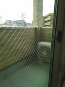 広々としたバルコニーです メゾン　サンライズ