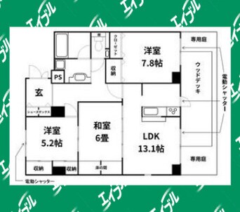 間取図 Nani Lei