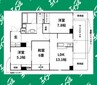 Nani Lei 3LDKの間取り