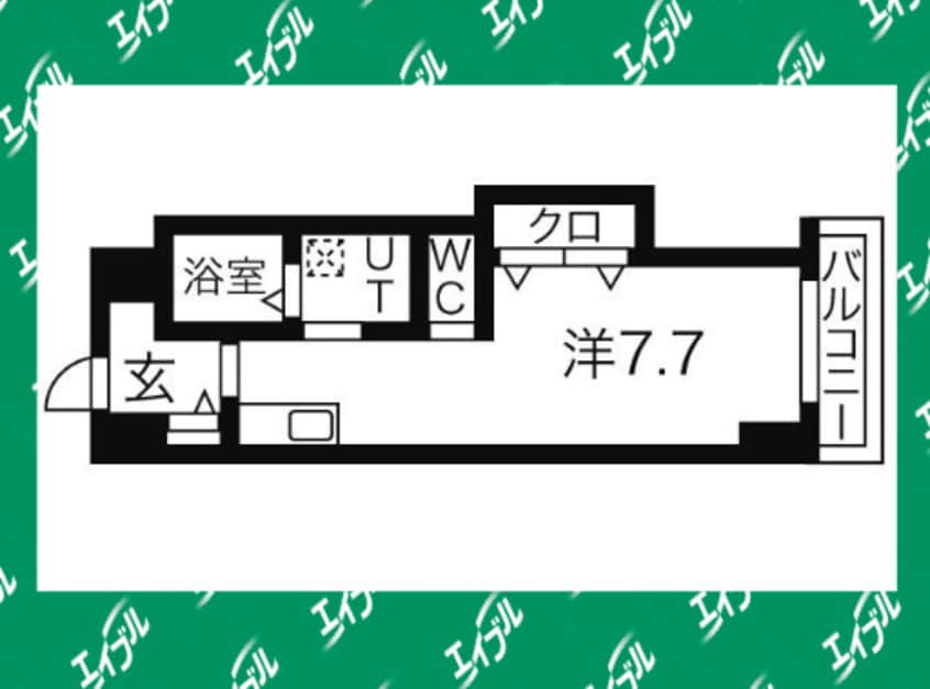 間取図 ベテル鳴子