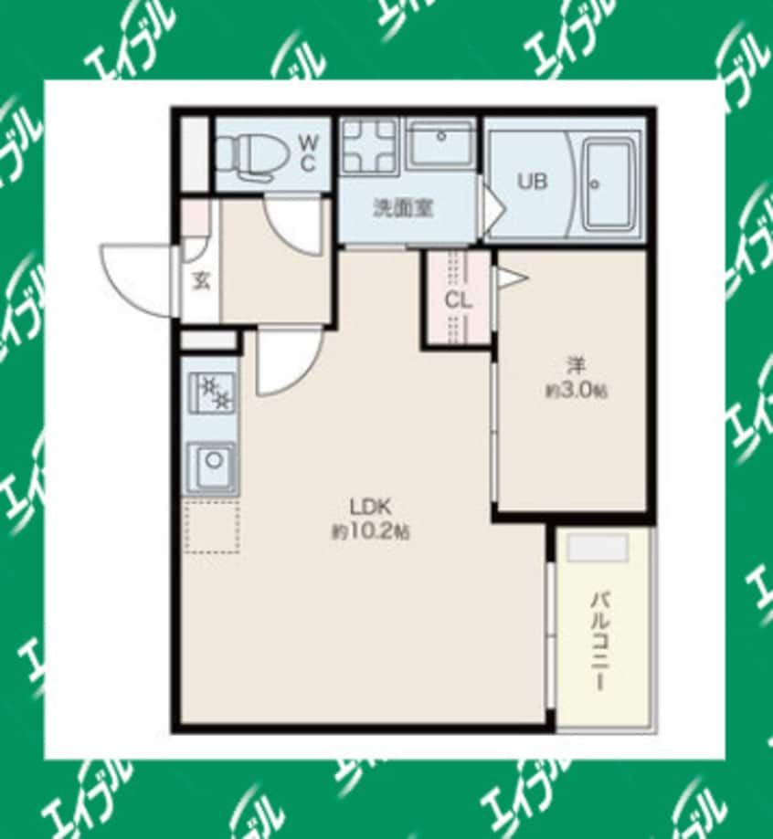 間取図 Jack hoshoⅠ