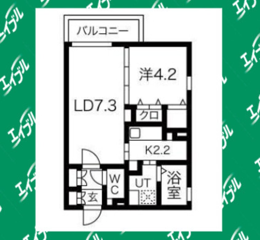 間取図 Prio笠寺