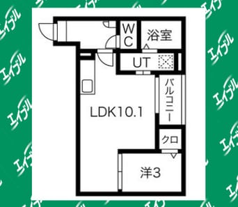 間取図 Jack kasaderaⅡ