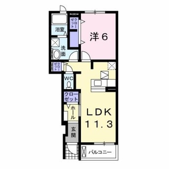 間取図 フォルテシモ　ｆ