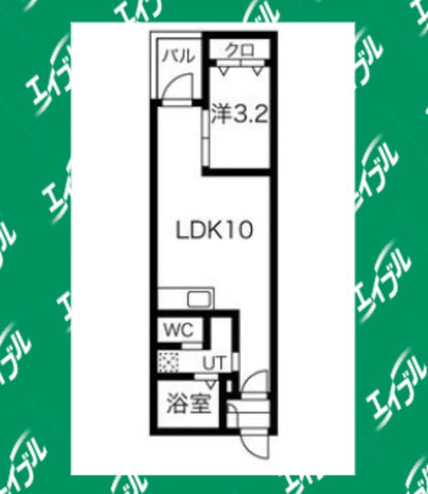 間取図 Warren nishikiⅠ