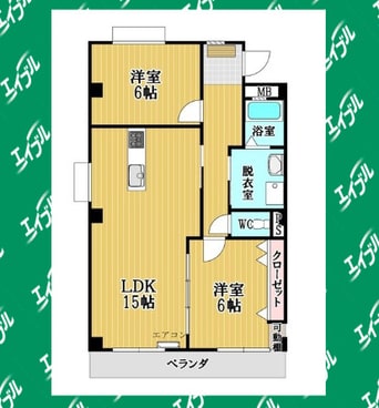 間取図 ルミナス87