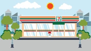 セブンイレブン 名古屋一社4丁目店(コンビニ)まで1133m ルミナス87