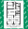 コーポ深谷 3DKの間取り