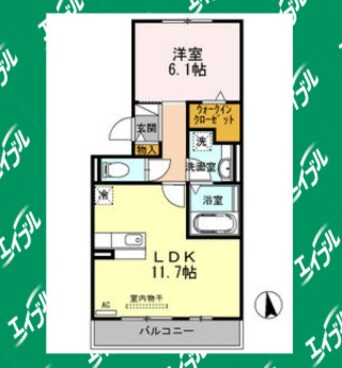 間取図 スプリングウッド