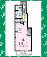 リオブローテ 1Rの間取り