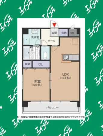 間取図 名古屋市営地下鉄鶴舞線/川名駅 徒歩11分 2階 築20年