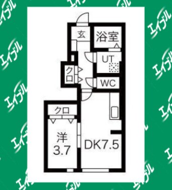 間取図 ダイヤモンドヒルズ半田上池