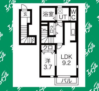 間取図 ダイヤモンドヒルズ半田上池