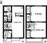名古屋市営地下鉄桜通線/桜本町駅 徒歩7分 1-2階 築19年 2LDKの間取り