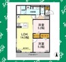 Fortuna・ZUKAⅢ 2LDKの間取り
