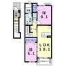 トールスター 2LDKの間取り