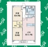 ブライディア上社 2LDKの間取り