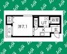 ヴィラアバーナ桜台 1Kの間取り