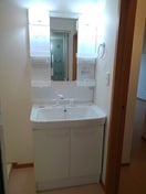 スペースが確保できる洗面所です カーサフェリーチェ