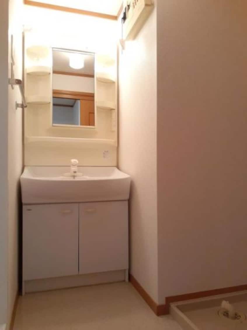 脱衣スペースもあります グラースメゾン