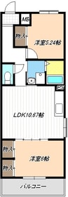名古屋臨海高速鉄道<あおなみ線>/荒子川公園駅 徒歩12分 1階 築30年 2LDKの間取り