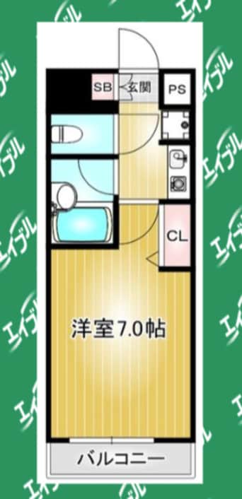 間取図 第6ハセビル