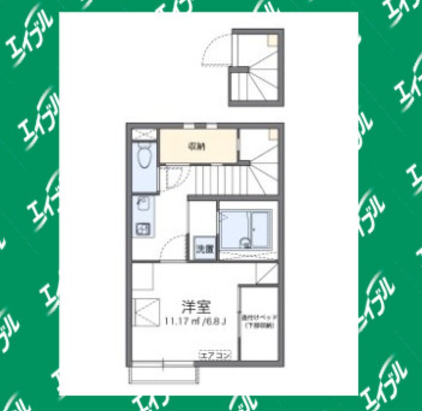 間取図 レオネクストセジュール