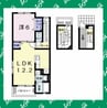 名古屋市営地下鉄桜通線/徳重駅 徒歩16分 3階 築12年 1LDKの間取り