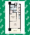 S-RESIDENCE本郷Ⅱ 1LDKの間取り