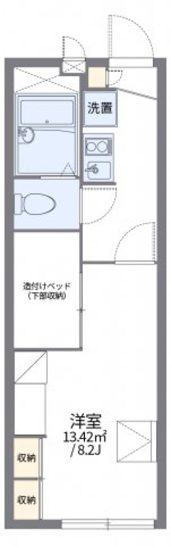 間取図 レオパレスムート