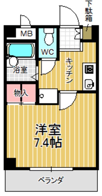 間取図 名古屋市営地下鉄桜通線/相生山駅 徒歩1分 1階 築26年