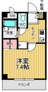 名古屋市営地下鉄桜通線/相生山駅 徒歩1分 1階 築26年 1Kの間取り