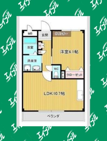 間取図 カトルセゾン