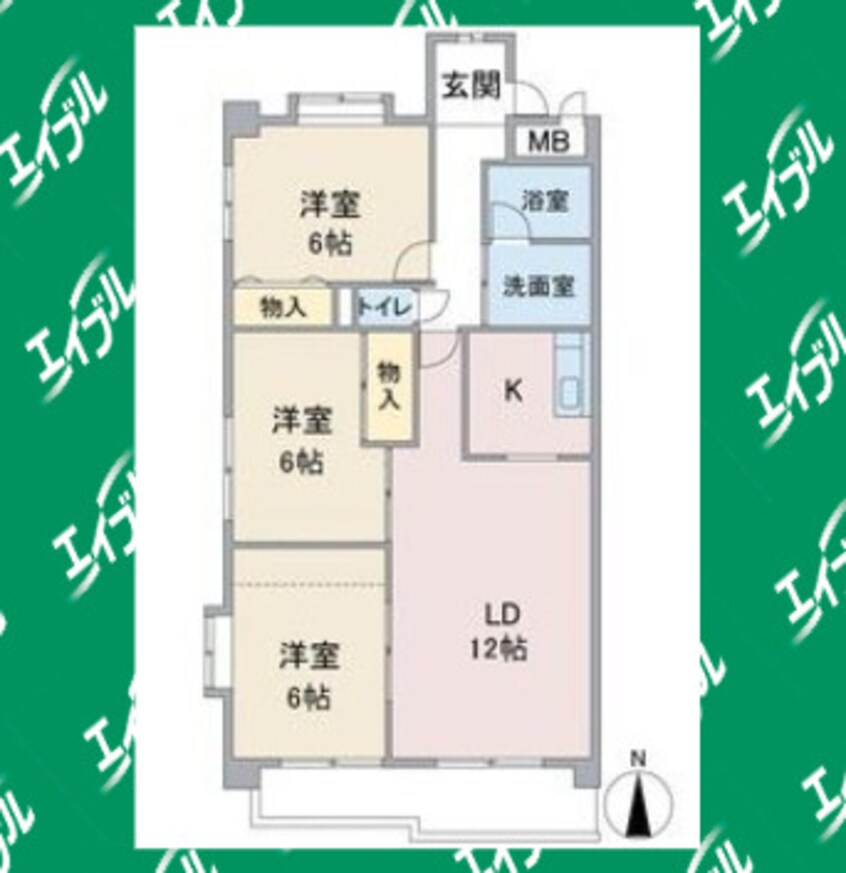 間取図 東栄ビル