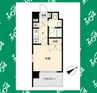 Conde藤が丘 1Kの間取り