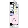 セイント野並 1Kの間取り