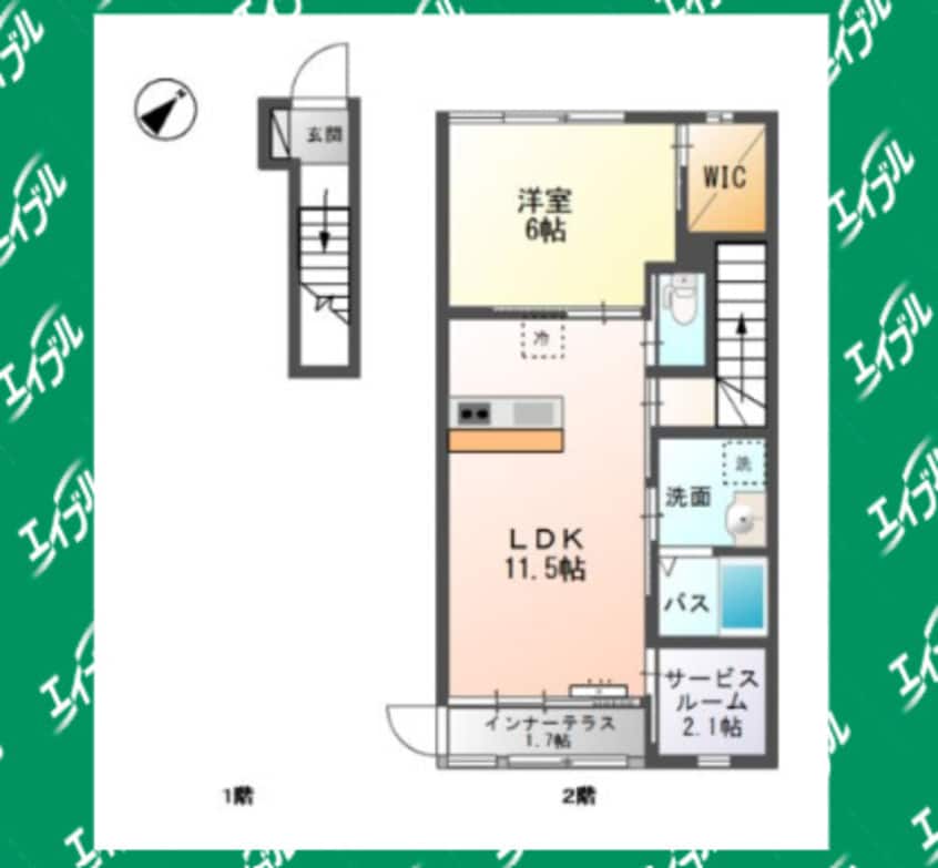 間取図 ラピス　ワイ
