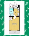 Crown　Hills 1Kの間取り