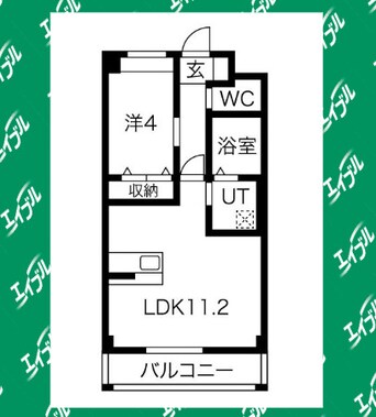 間取図 グランツ横須賀